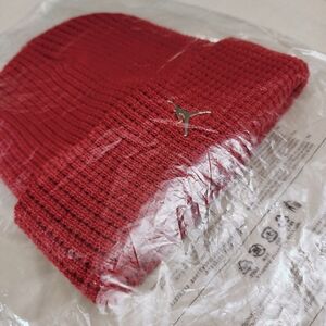 Jordan Beanie Utility Metal JM - Men's | Size NS — RED